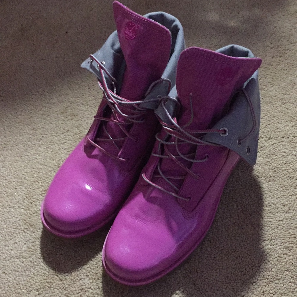Pink timberlands